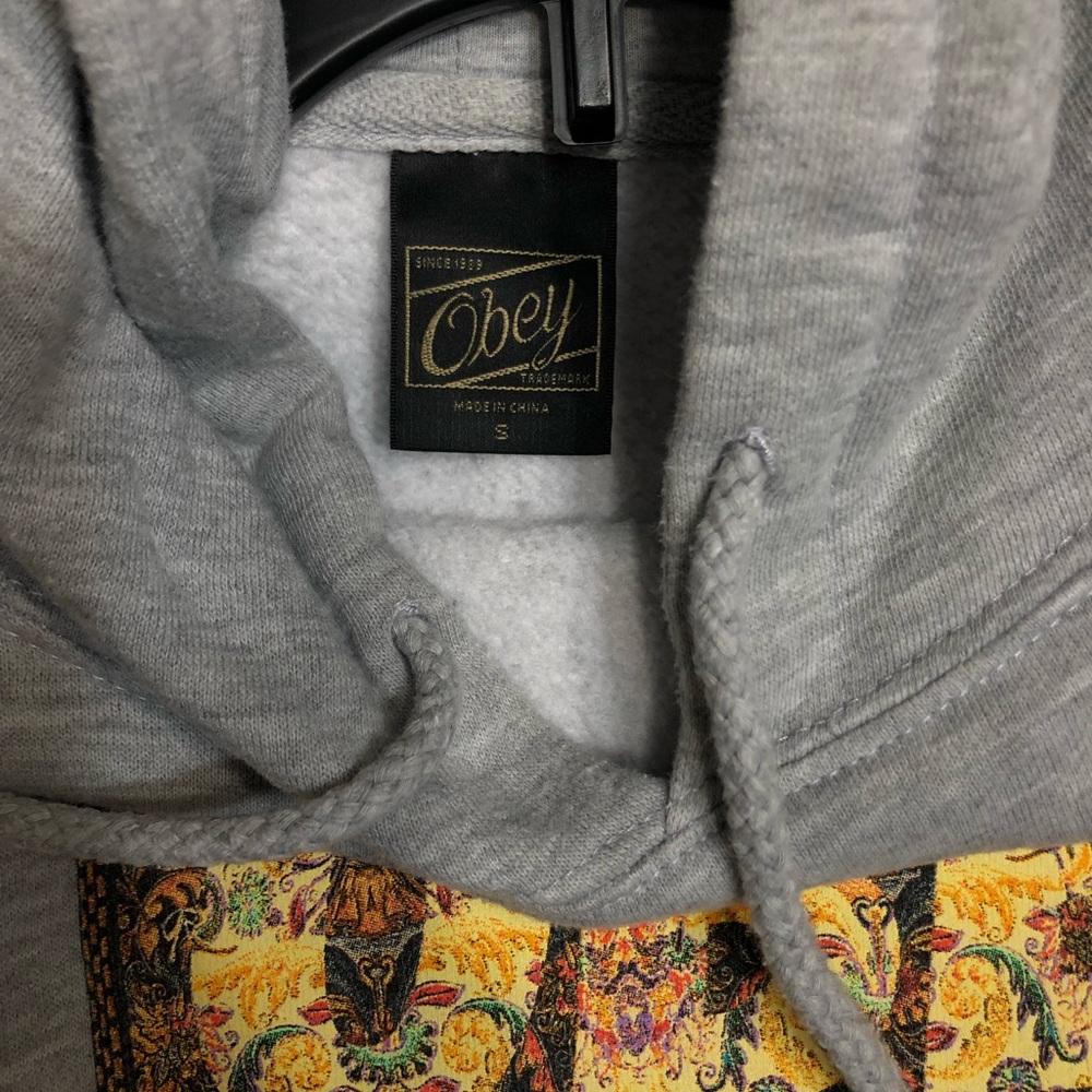 Heather gray hoodie